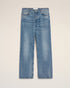AMI PARIS Blue Cotton Large Fit Jeans Mens Apparel